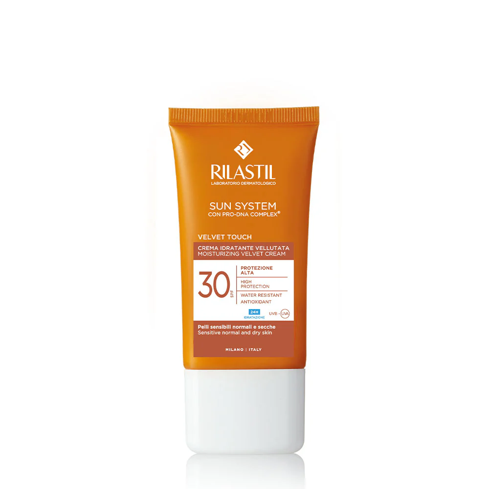 Sun System Velvet Touch SPF30 - Solare viso alta prot.