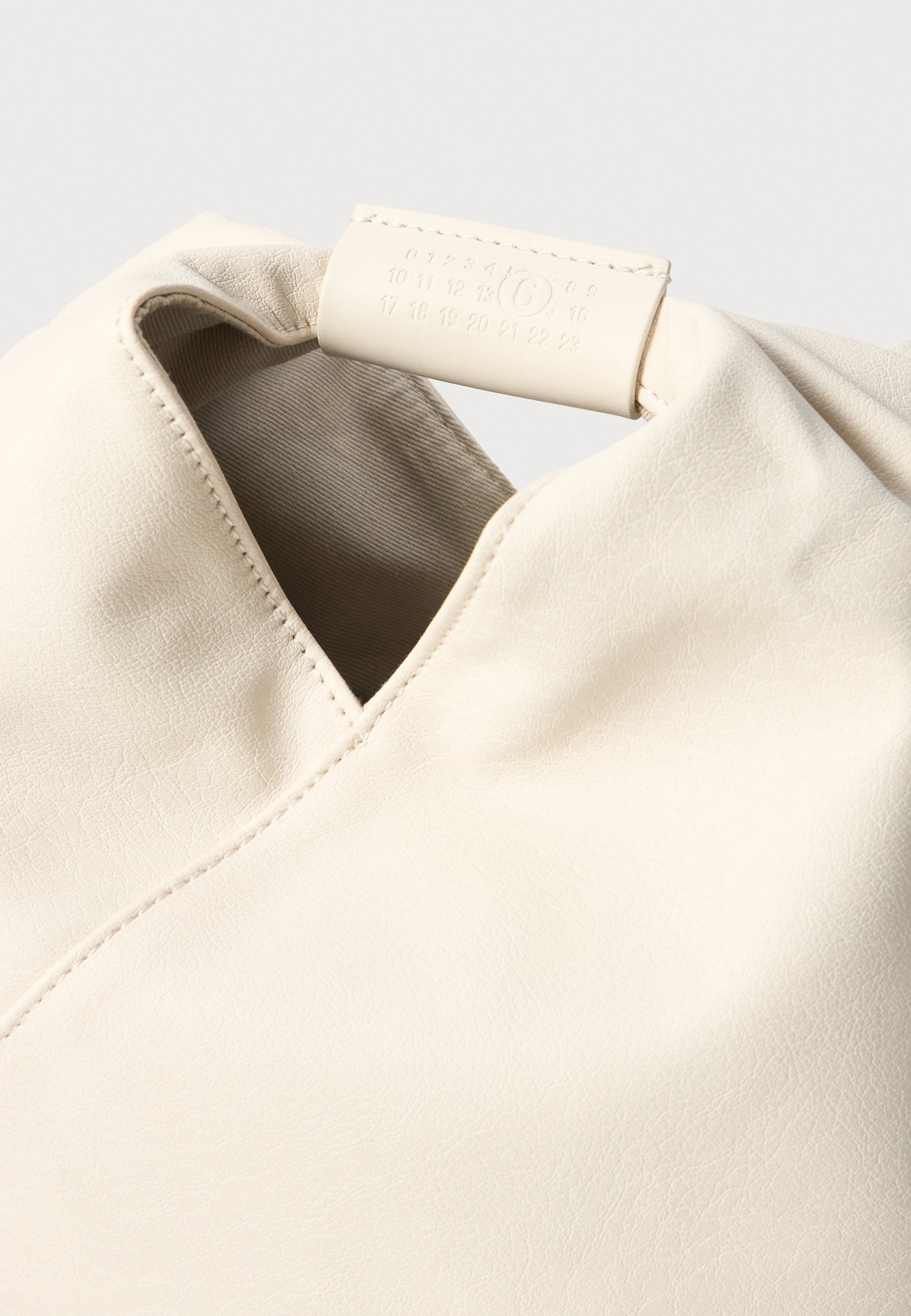 MM6 Maison Margiela BOLSA TRANSVERSAL JAPONESA - Bolsa de mão - creme