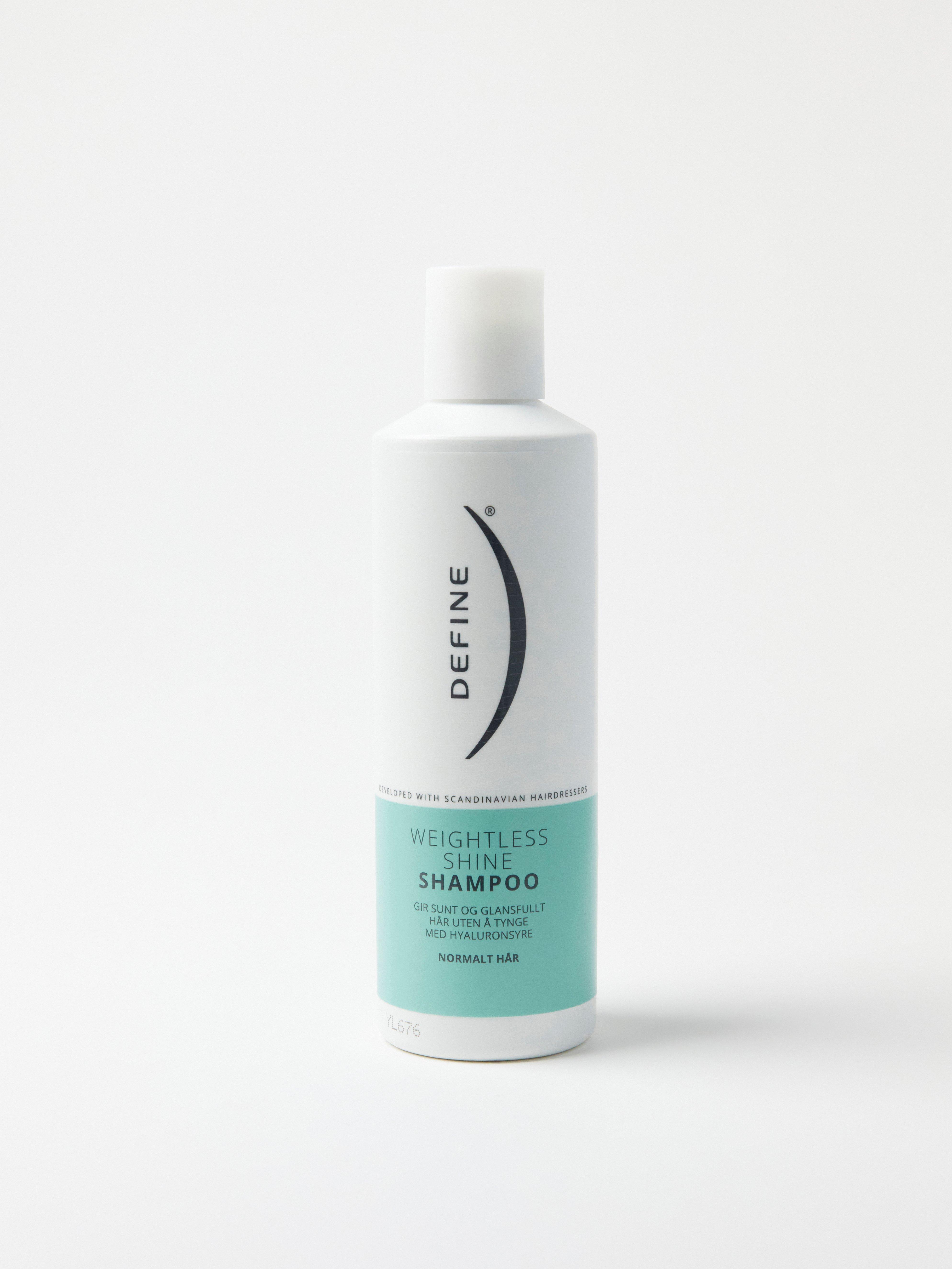 Define Weightless Shine Shampoo Ingen farge