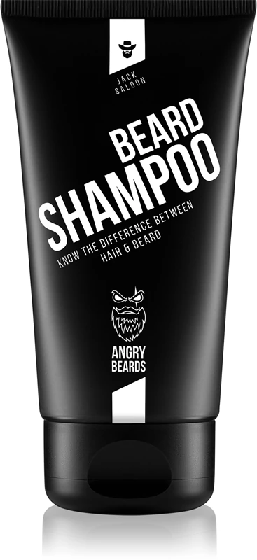 Shampoo para barba Angry Beards Jack Saloon para homens