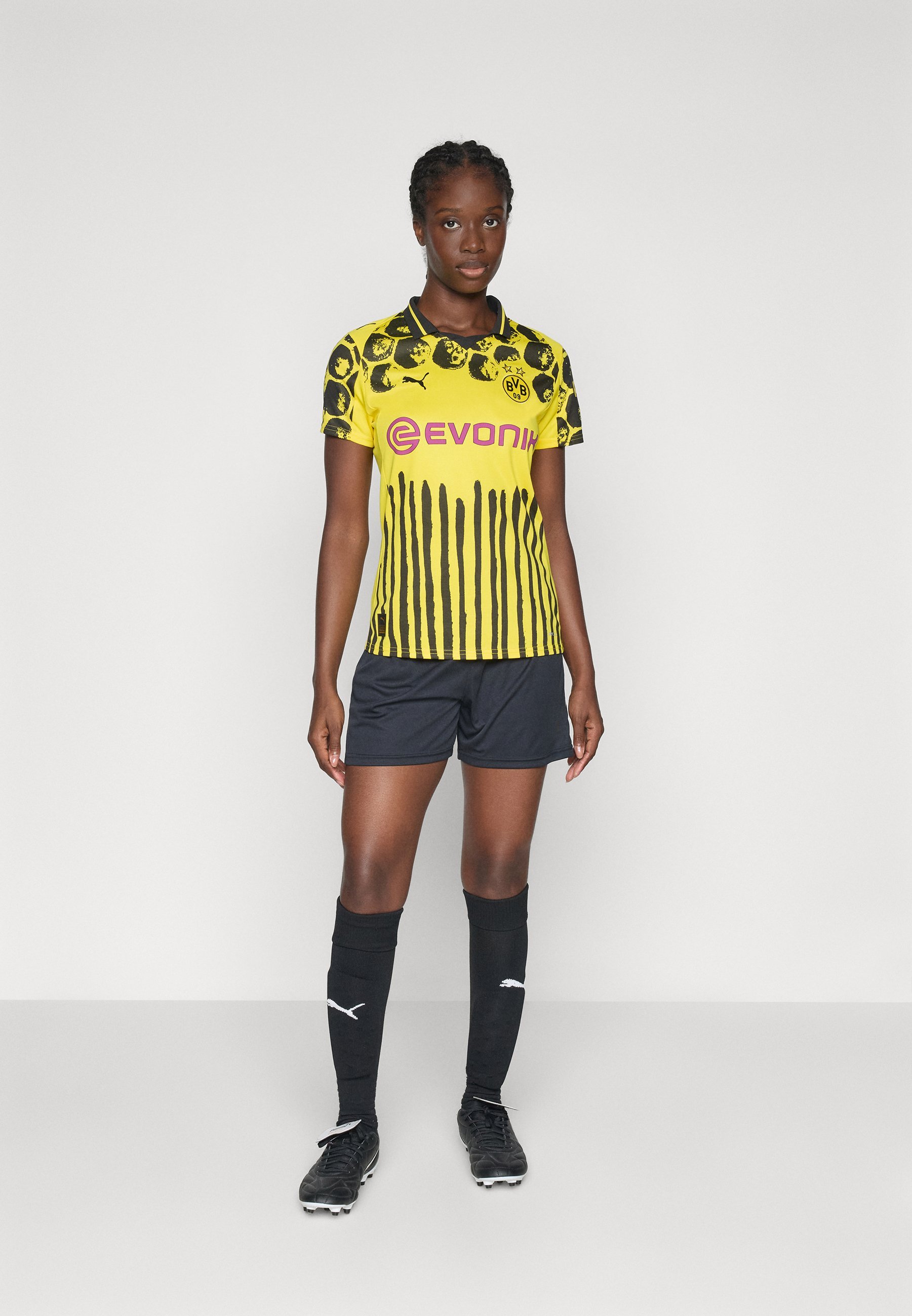 Puma KIDSUPER BVB REPLICA - Klubové oblečení - faster yellow/black