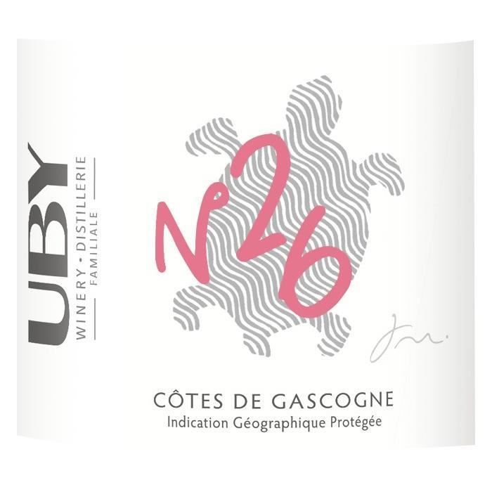 Domaine Uby Bio N°26 Côtes de Gascogne - Vino Rosato del Sud - Biologico 2025