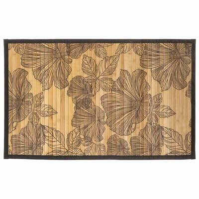 MATA ŁAZIENKOWA Blackflora BAMBUSOWA 50x80 cm