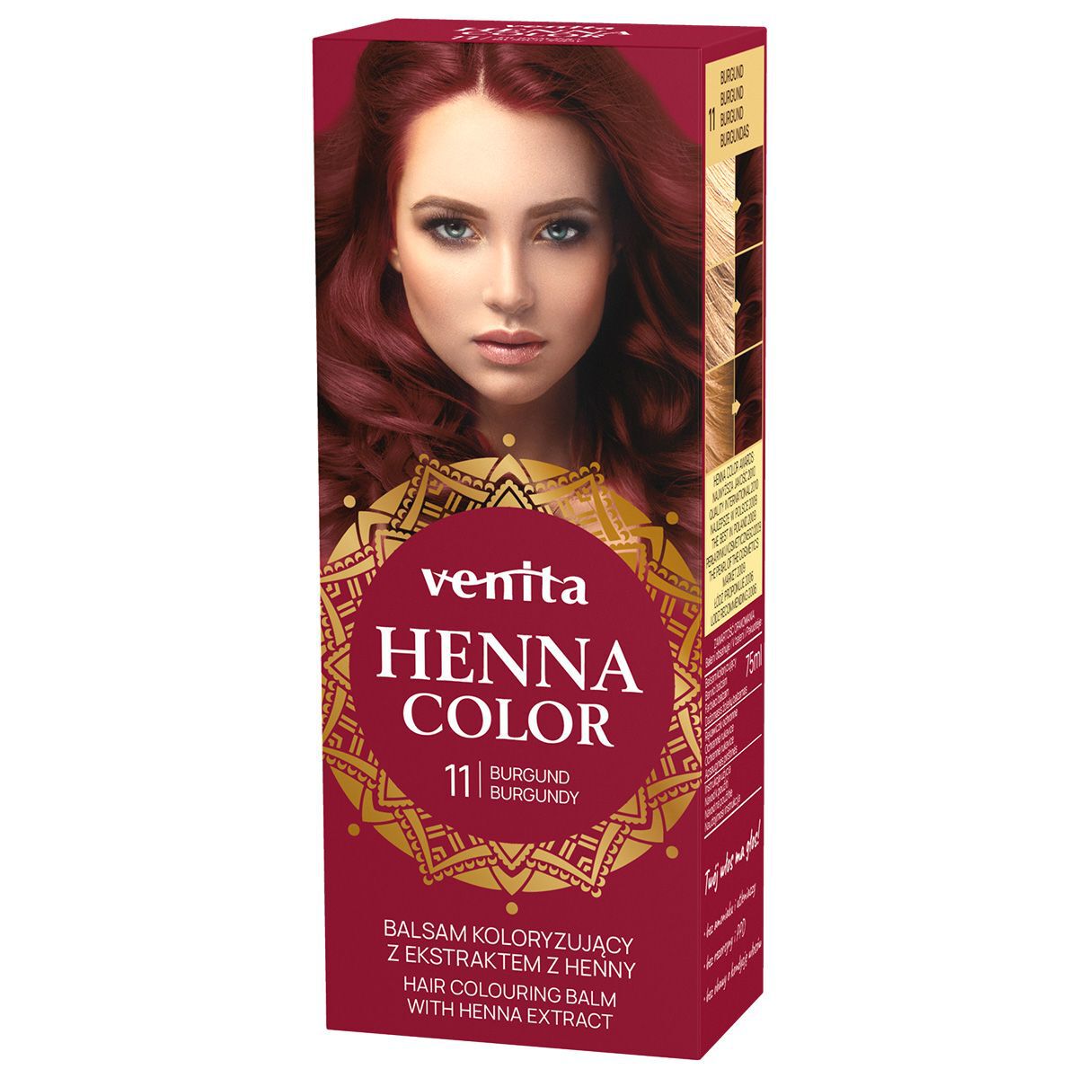 Venita naturlig henna hårfargebalsam Chna 4 30g Hennafarge