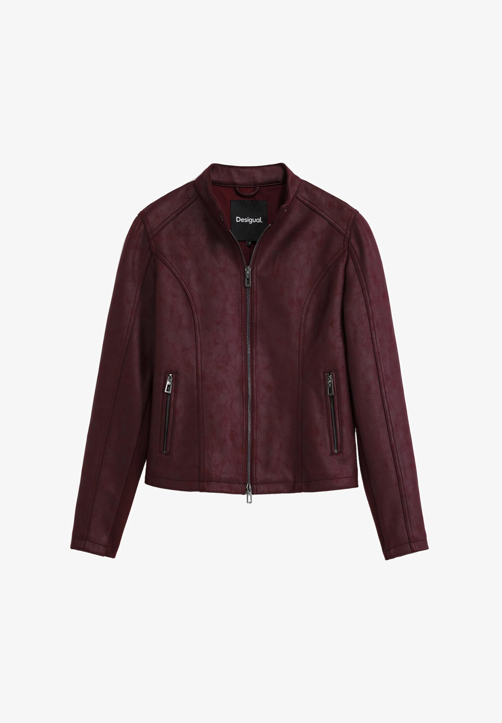 Desigual CHAQ - Keinonahkatakki - bordeaux