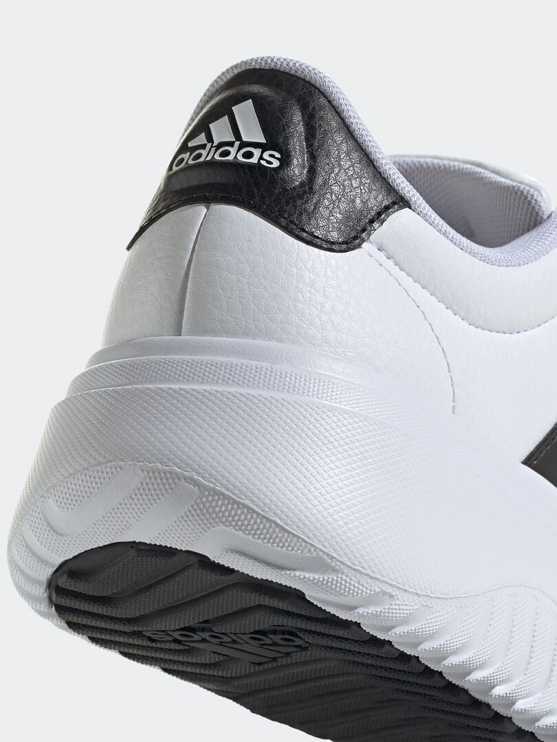 Tênis plataforma 'Grand Court' da Adidas - branco