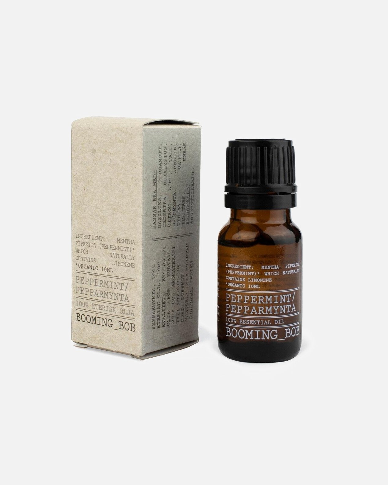 Telový olej Booming Bob s mätou piepornou - 10 ml