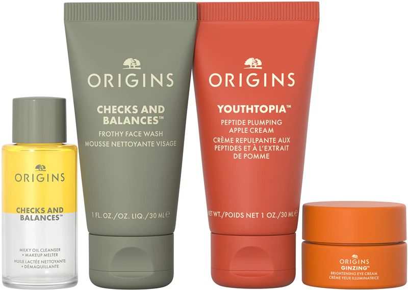 Conjunto de presente Origins Cleanse & Glow Essentials