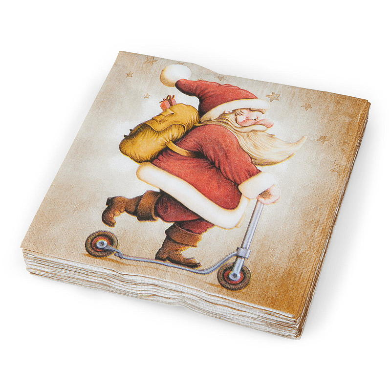 Vie Eco Servietter 20-pak 33x33 cm, julemotiv