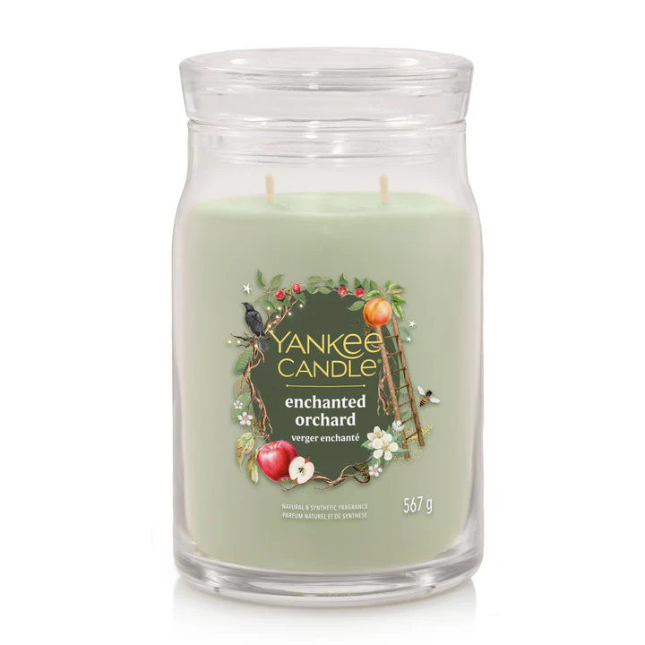 Signature Jar Candles Enchanted Orchard - Candela Profumata