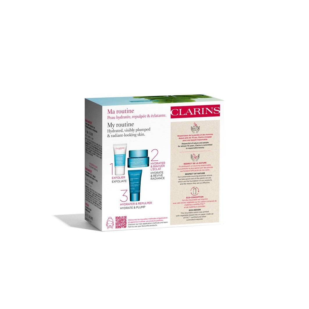 Clarins Hydra-Essentiel Gezichtsverzorgingsset Hydra-Essentiel [HA²] – Mijn hydraterende essentials. - Hydra-Essentiel [HA²]-set