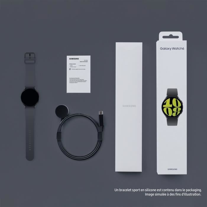 SAMSUNG Galaxy Watch6 44mm Graphit Bluetooth