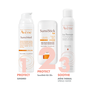 Avène Sun Care SunsiStick KA SPF50 aurinkosuojapuikko aktiiniselle keratoosille