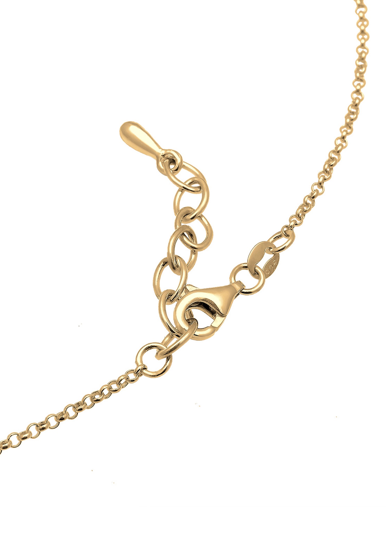 Elli Femmes Choker Cercle Tendance Géo en Argent Sterling 925