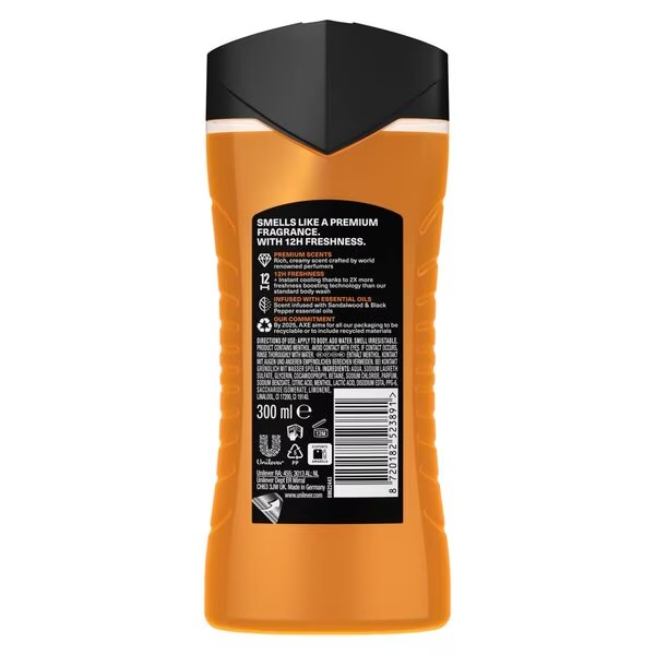Axe Fine Fragrance Copper Santal gel za tuširanje<br>225ml