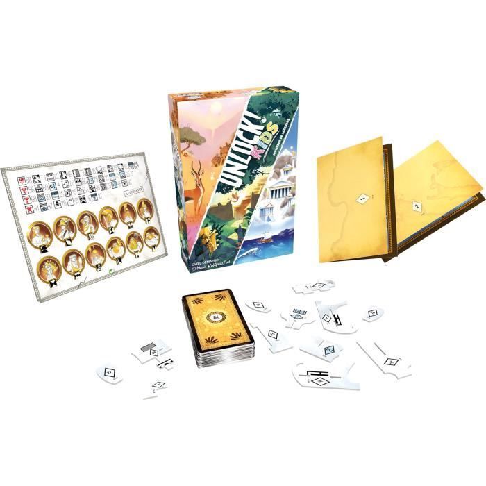 ¡Desbloquea! Mitos y Cuentos Infantiles | Asmodee - Juego de Escape - 3 historias, cada una con 2 aventuras - A partir de 6 años