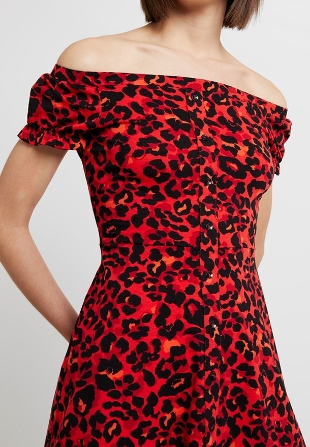 Obleka iz džersija Dorothy Perkins - večbarvna