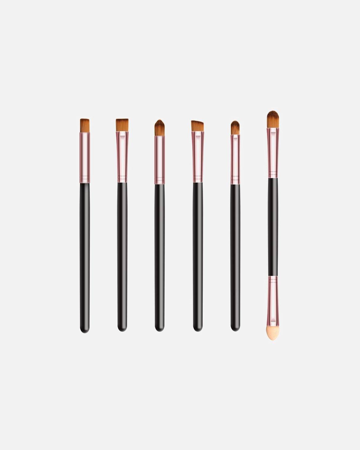 Technique Pro Brush Set Intensive Eye Shadow Set - Rose Gold / Black