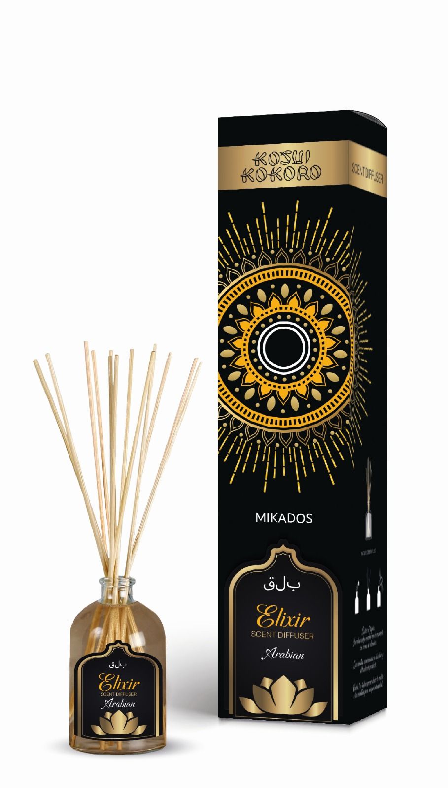 Mikado Elixir Arabian gaisa atsvaidzinātājs Gaisa atsvaidzinātāji un sveces