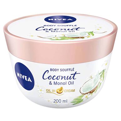 Nivea Body Cream Soufflé Kokos & Monoi 200 ml