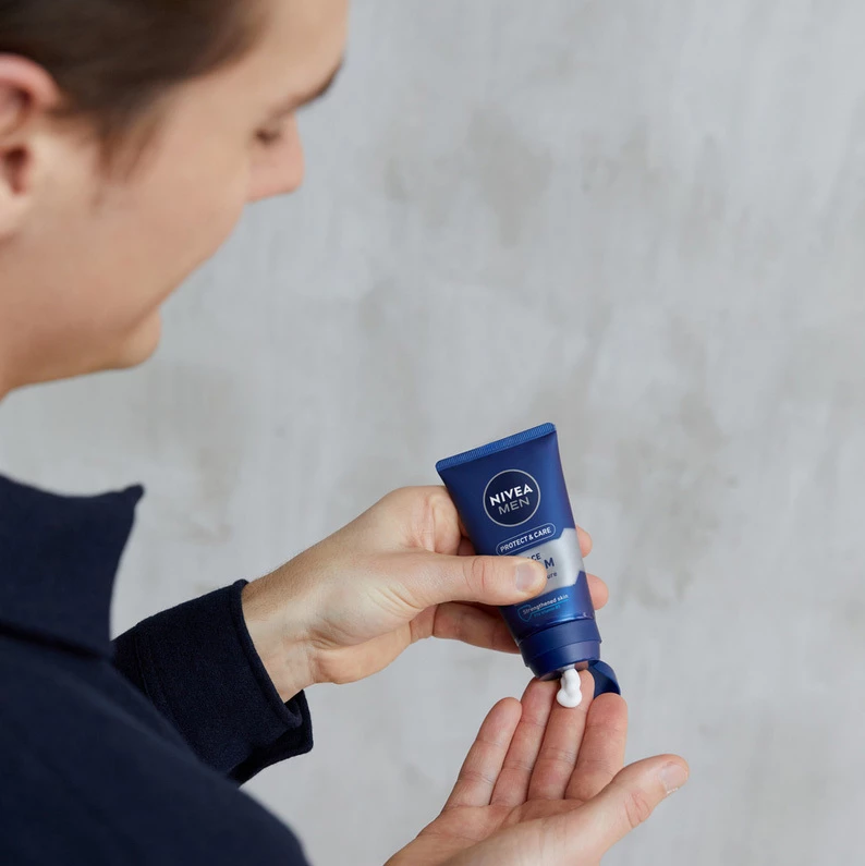 Cremă hidratantă Protect & Care pentru față 75 ml - NIVEA