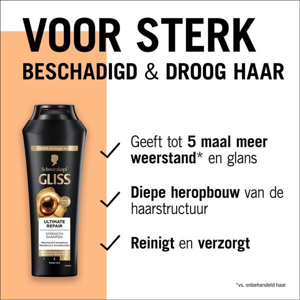 Gliss Ultimate Repair šampon<br>250ml