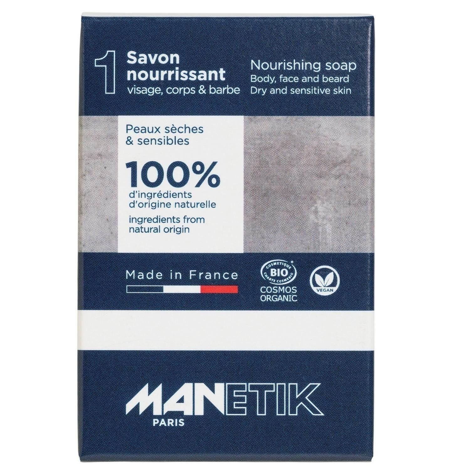 MANETIK Savon nourrissant Corps, visage & barbe