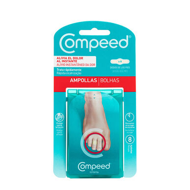 Vendas Compeed para ampollas en los dedos del pie 8 unidades 8 unidades