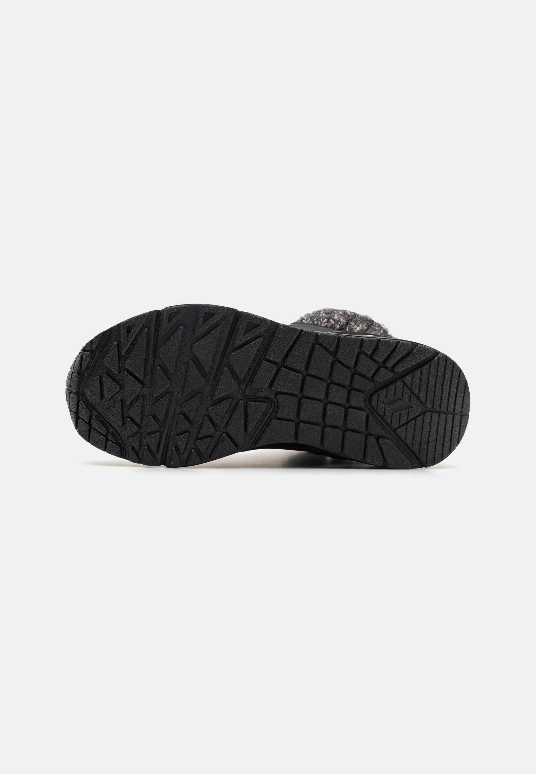 Skechers UNO GEN1 - Enkellaarsjes met vetersluiting - zwart
