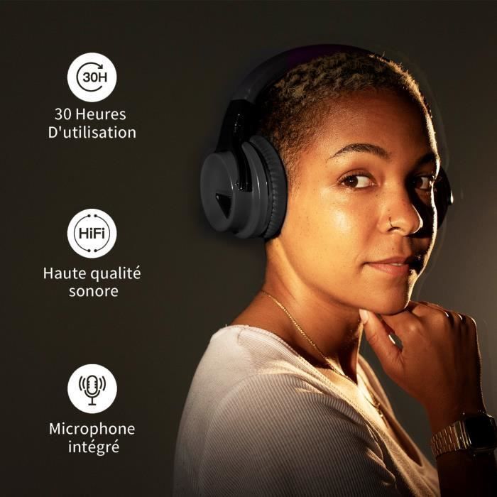 Cowin E7 Casque audio bluetooth - Sans fil arceau - Bonne expérience sonore