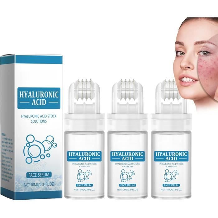 Conjunto de 3 sistemas de microinfusión para labios, sistema de microinfusión facial con sérum, para todo tipo de piel.