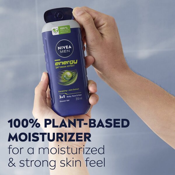 NIVEA Men Energy 24H Fresh Effect 3-u-1 gel za tuširanje<br>250ml - Normalna koža