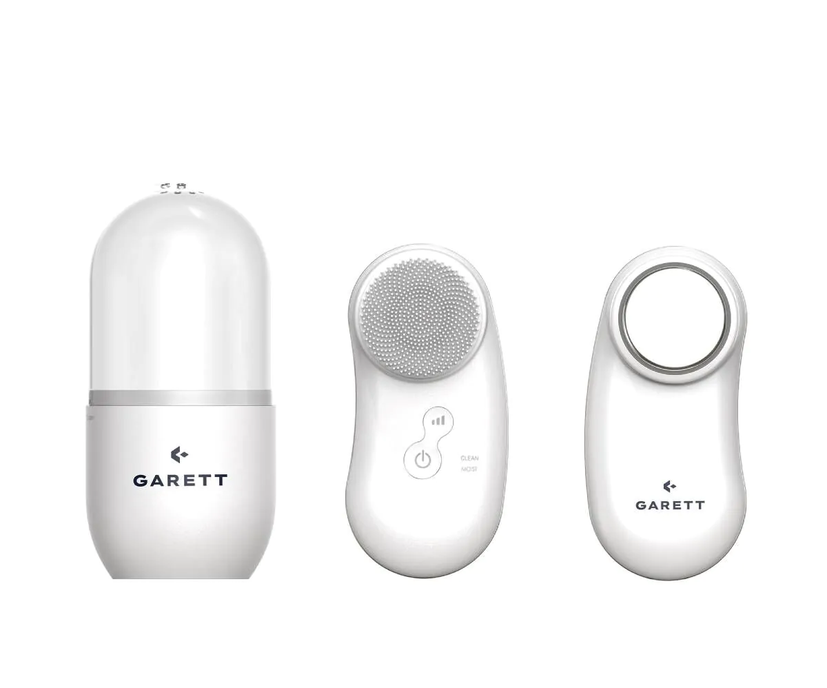 Garett Beauty Mini Clean Urządzenie Do Czyszczenia i Pielęgnacji Twarzy Biały