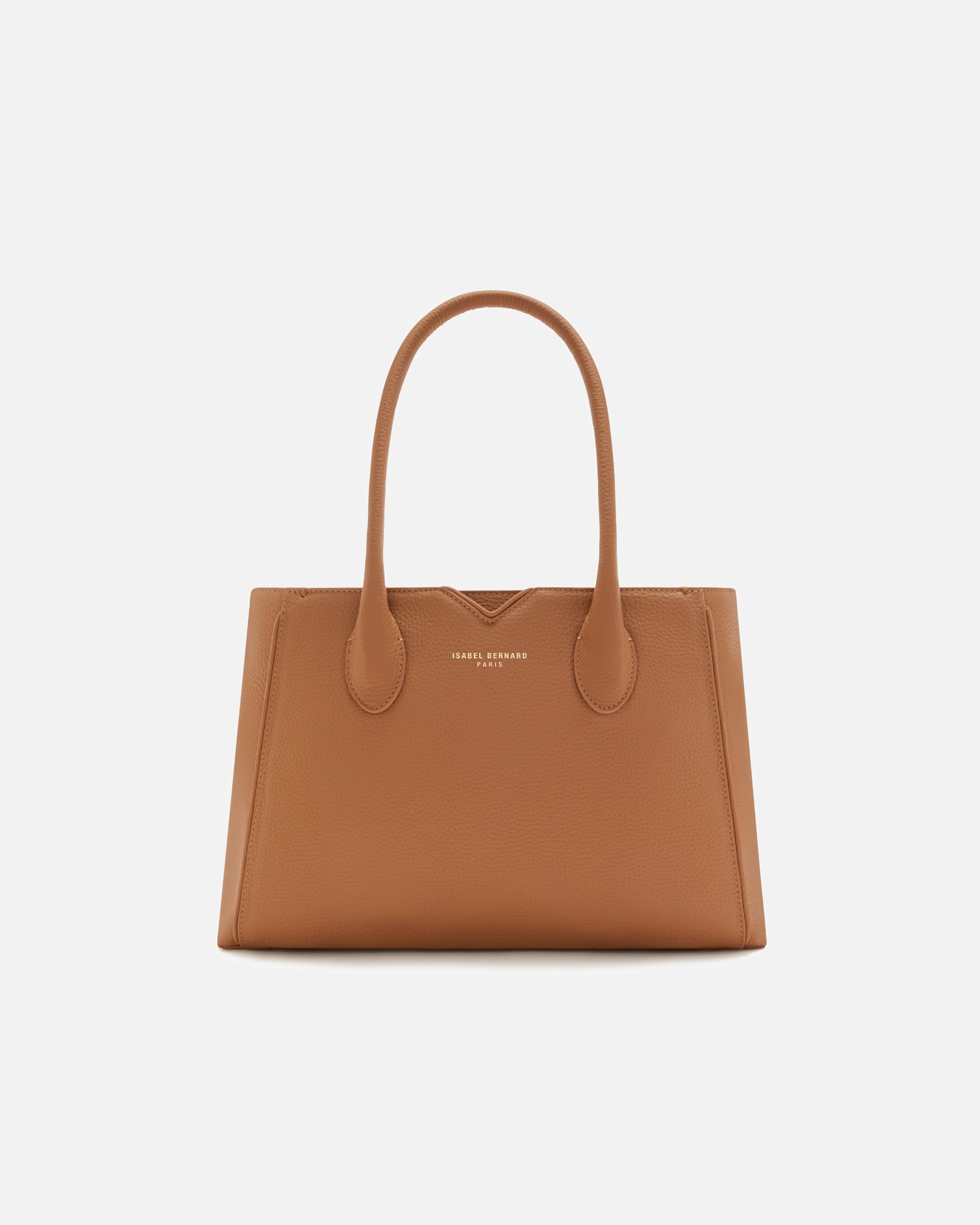 Torebka Isabel Bernard Isabel Bernard Honoré Cloe Midi Camel - Skóra cielęca - IB25082