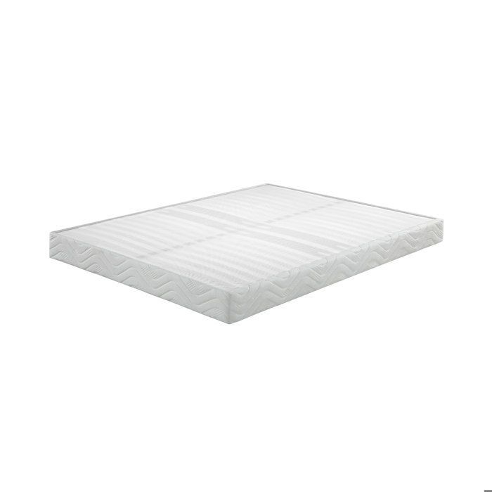 Gestoffeerde bedbodem - EBAC - Omega wit - 36 latten van meerlaags materiaal - 4 brede latten - 140x190 cm