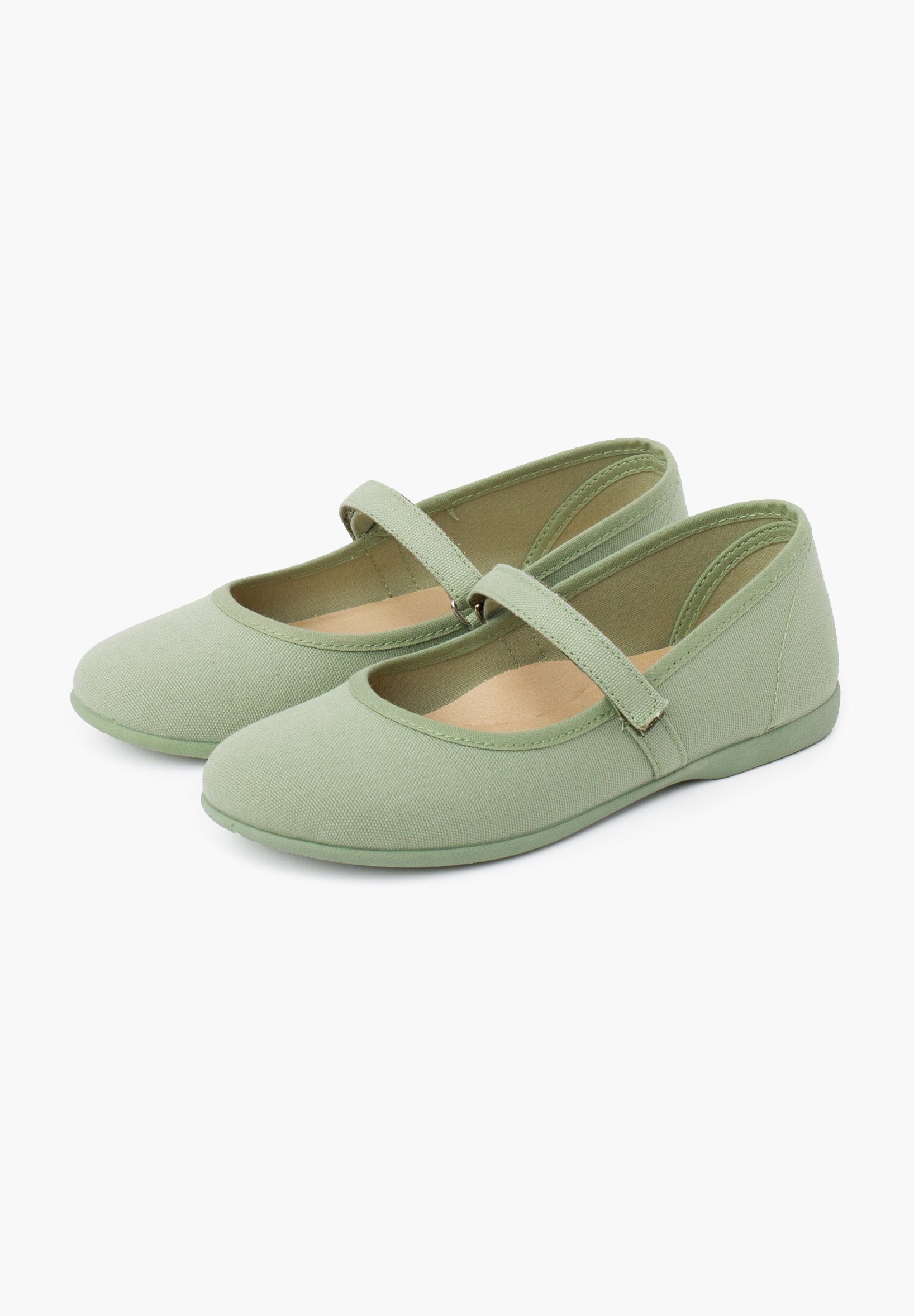 Pisamonas MERCEDITAS THIN STRAP - Scarpine da neonato - verde felce