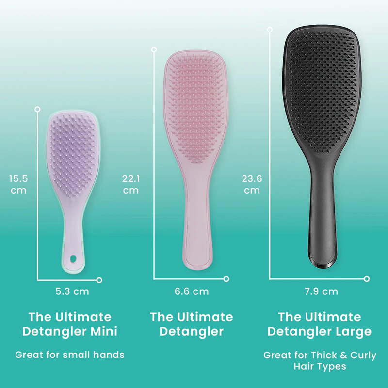 Kefa na vlasy Tangle Teezer Mini Ultimate Detangler, lososovo ružová, marhuľová