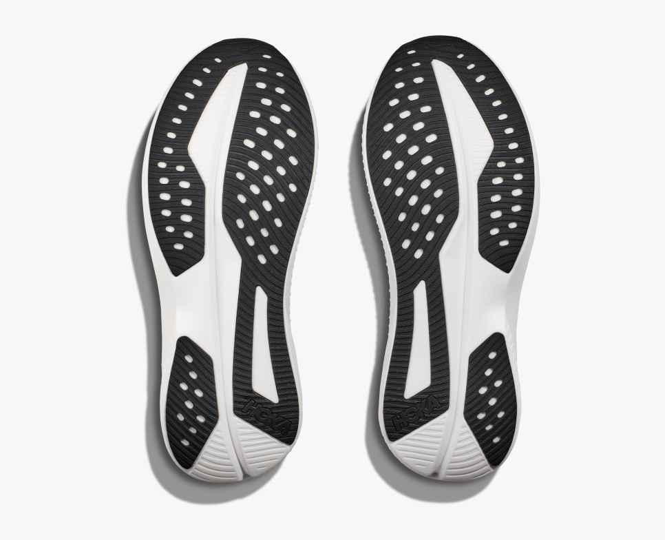 HOKA Mach 6 Zwart/Wit