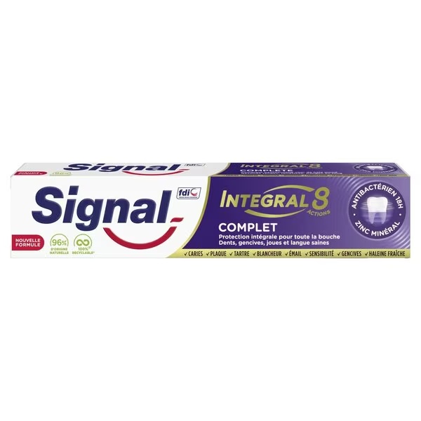 Signal Integral 8 Complete Tandpasta<br>75ml