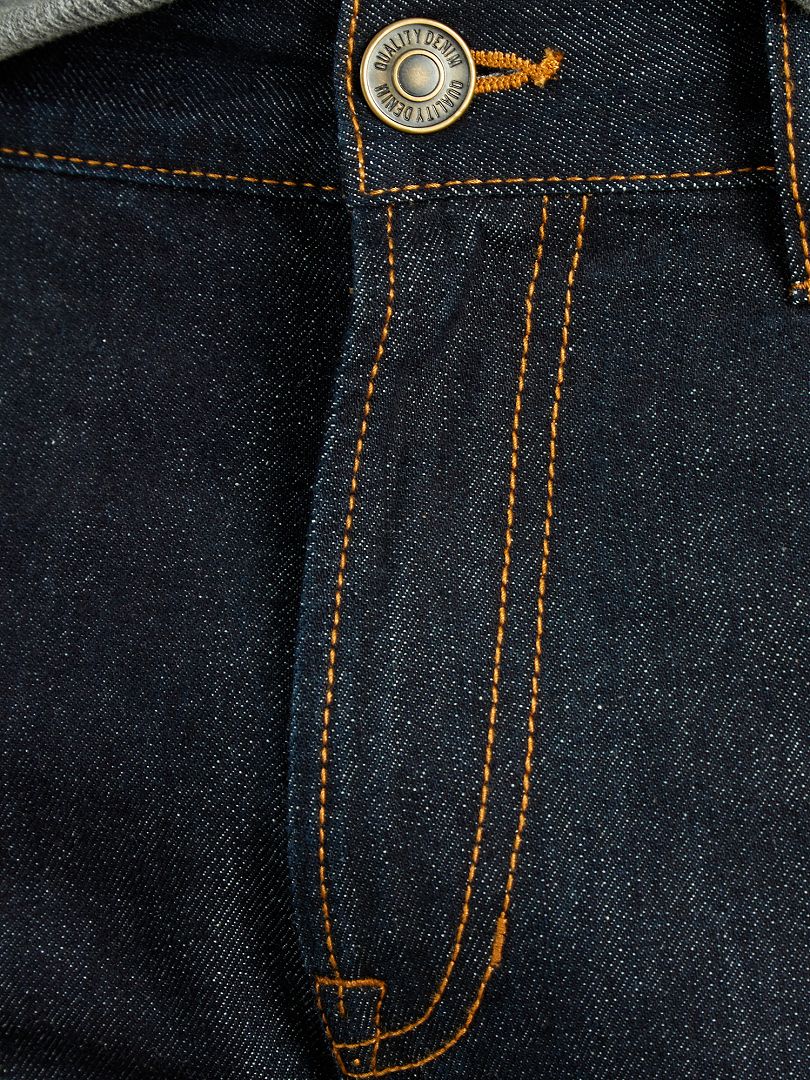 Calça jeans raw de corte regular - brut