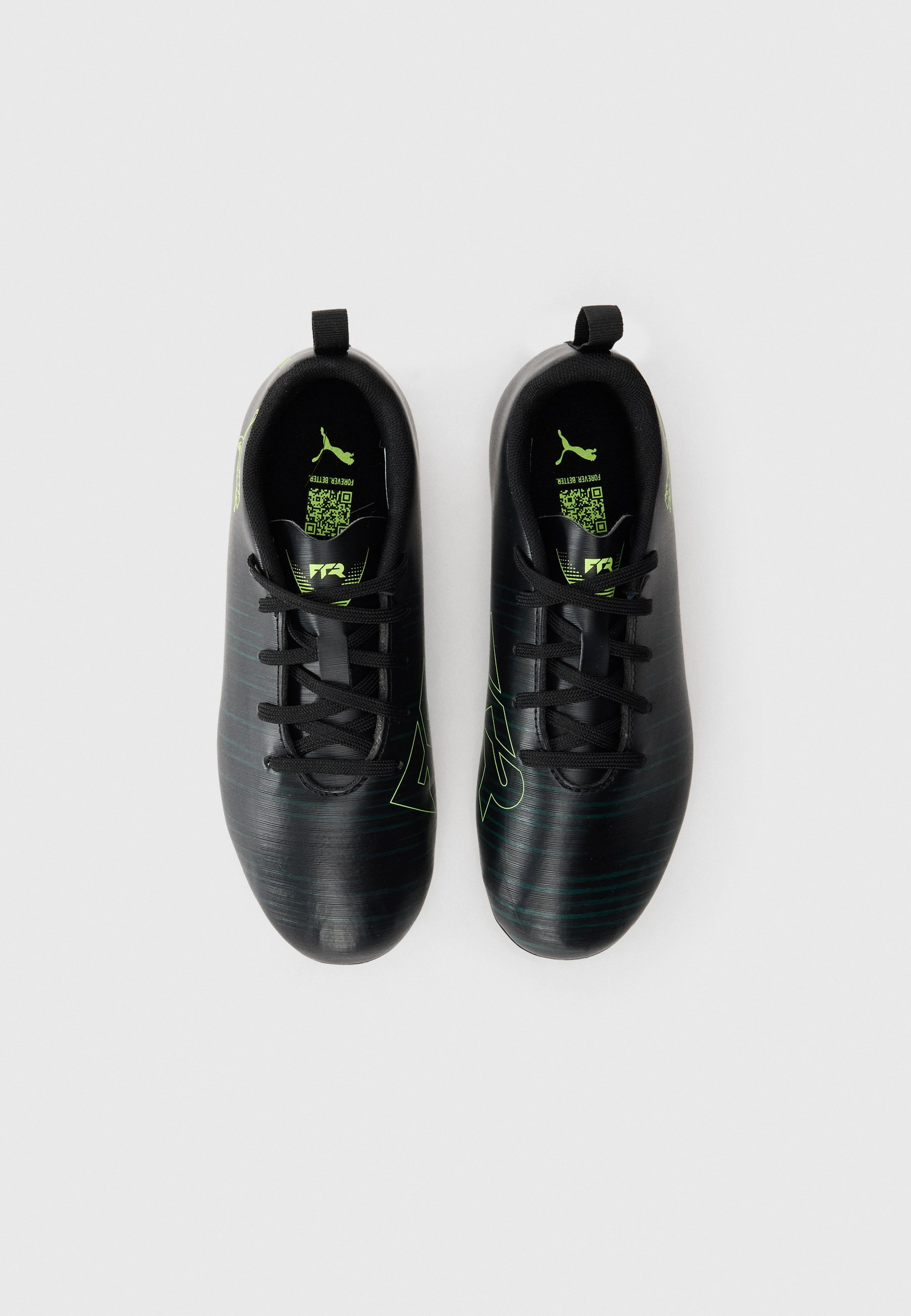 Puma FUTURE 8 PLAY UNISEX - Kopačky na umelý trávnik - čierna/šumivá svetlá/zelená terénna