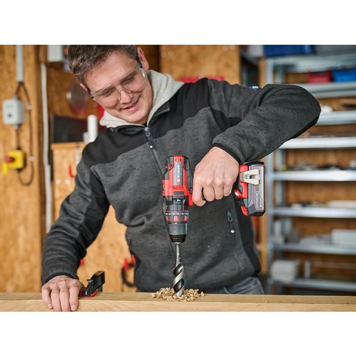 Einhell Perceuse visseuse à percussion sans fil TE-CD 18/44 Li-i (1x2,5Ah) PXC (18V) Livré avec Batterie 2,5Ah et Chargeur