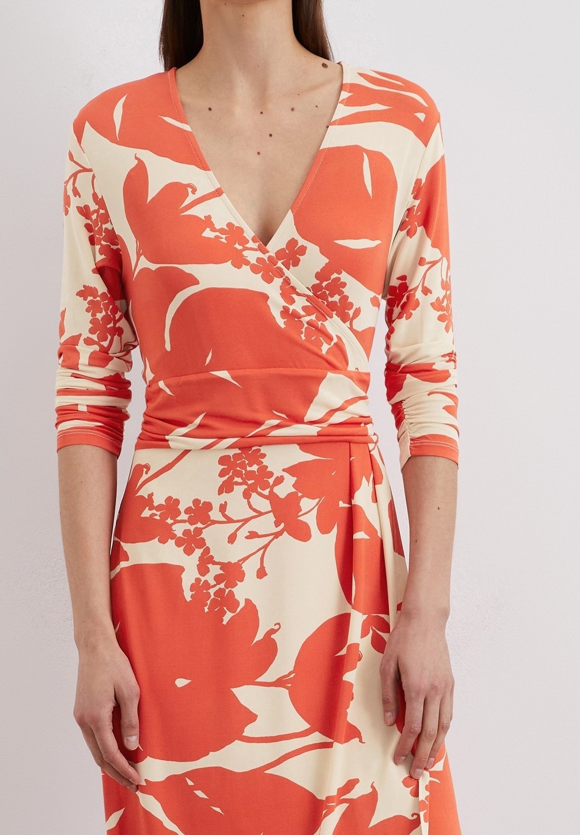 Marc O'Polo džersio suknelė - oranžinė