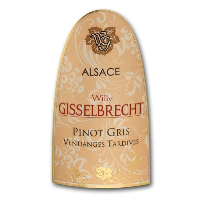 Vino blanco Gisselbrecht 2016 Pinot Gris Cosecha Tardía - Alsacia