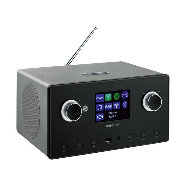 DAB+ stereo internetradio (MD89295), titan