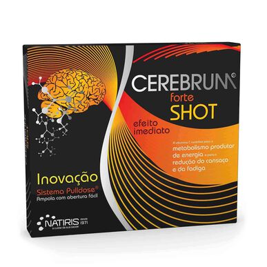Cerebrum papildas Energy Levels Strong Shot 8 ampulės 8 ampulės