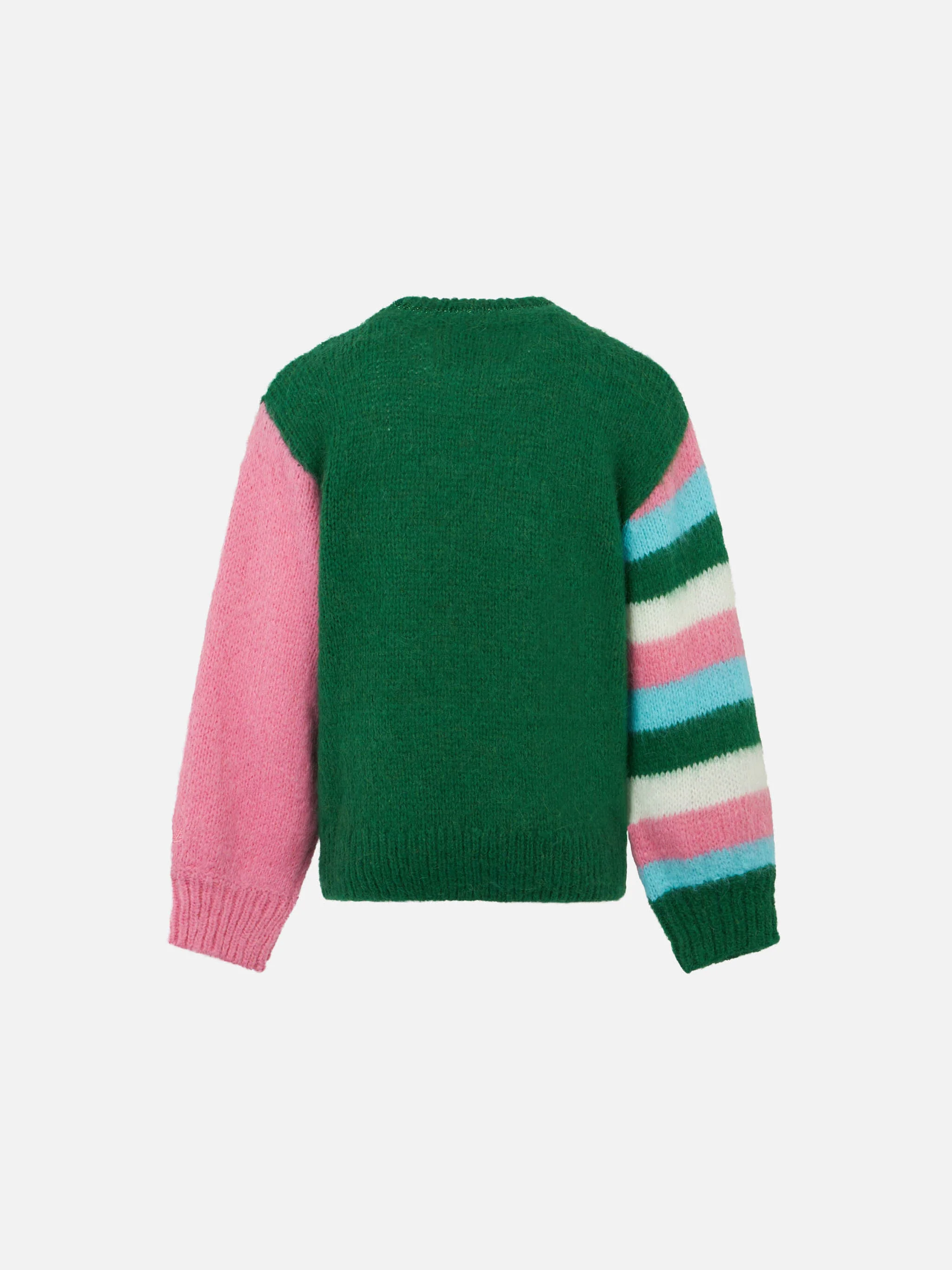 Kastenförmiger Babypullover mit Stickerei „Like We How“