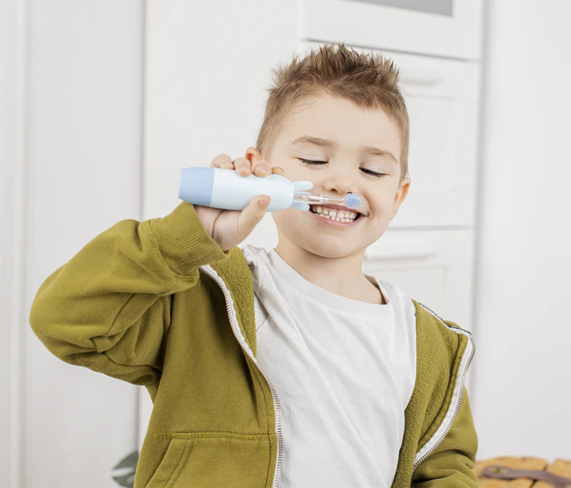Escova de dentes sônica innoGIO GIORabbit para crianças