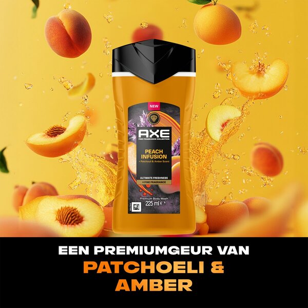 Gel de duș cu aromă fină de piersică Ax<br>225ml