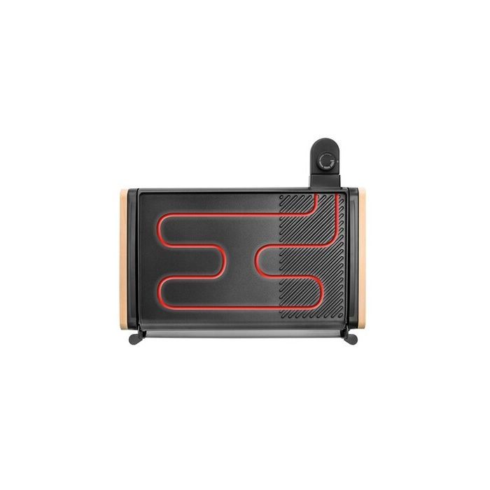 Plancha électrique - Lagrange - Grill' Equilibre® - 2000 W - Noir - Plaques anti-adhésives